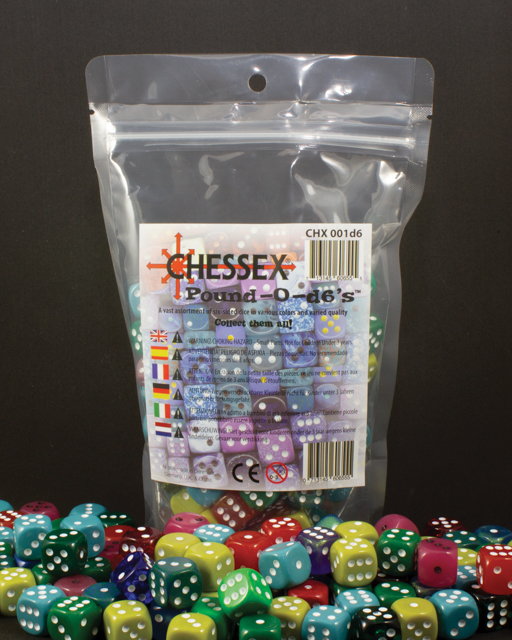 Chessex Pound-O-Dice d6