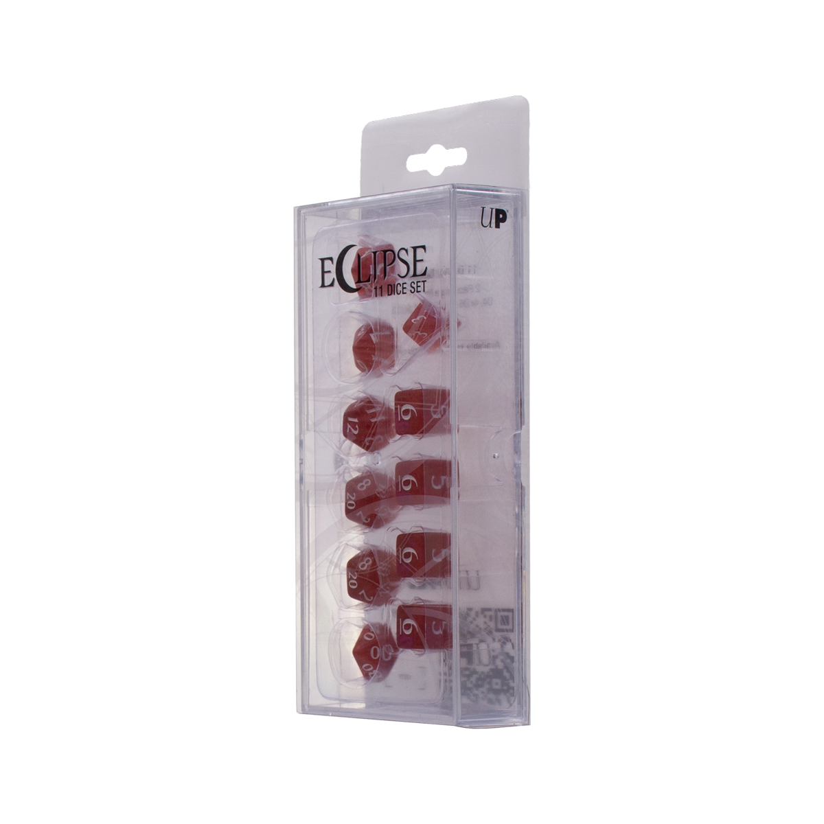 Ultra Pro Eclipse 11 Dice Set: Apple Red