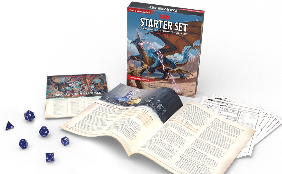 D&D 5th Starter Set: Dragons of Stormwreck Isle - SPANISH