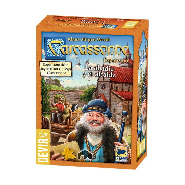 Carcassonne: La Abadia y El Alcalde (New Edition) - Spanish