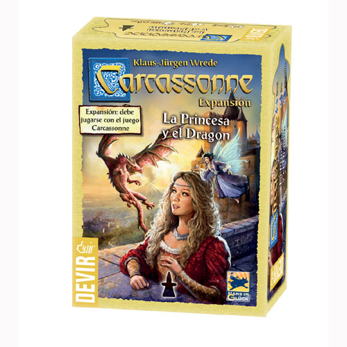 Carcassonne:  La Princesa y el Dragon (New Edition) - SPANISH