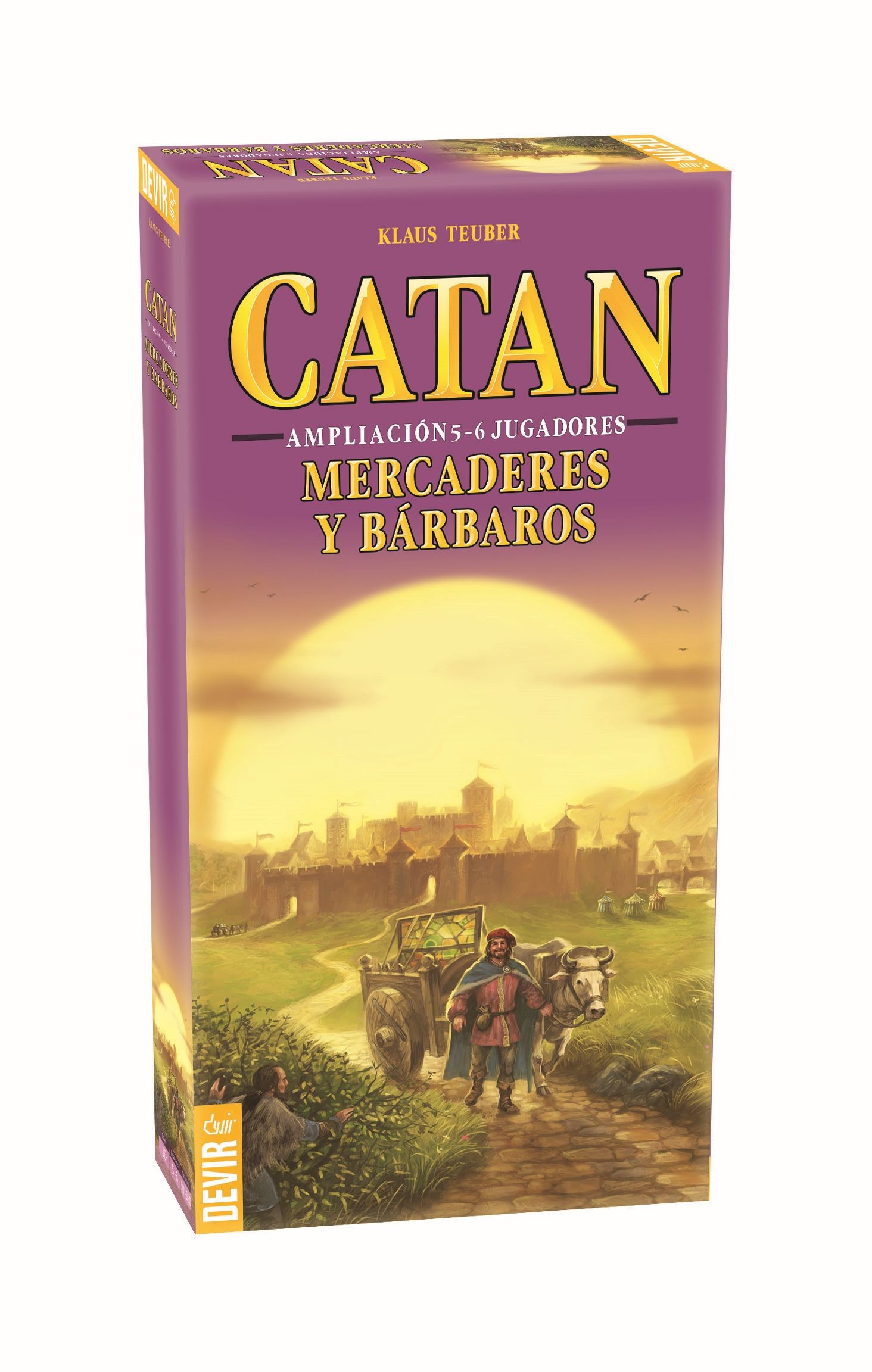 Catan: Mercaderes y Barbaros 5-6 jugadores EXP - Spanish