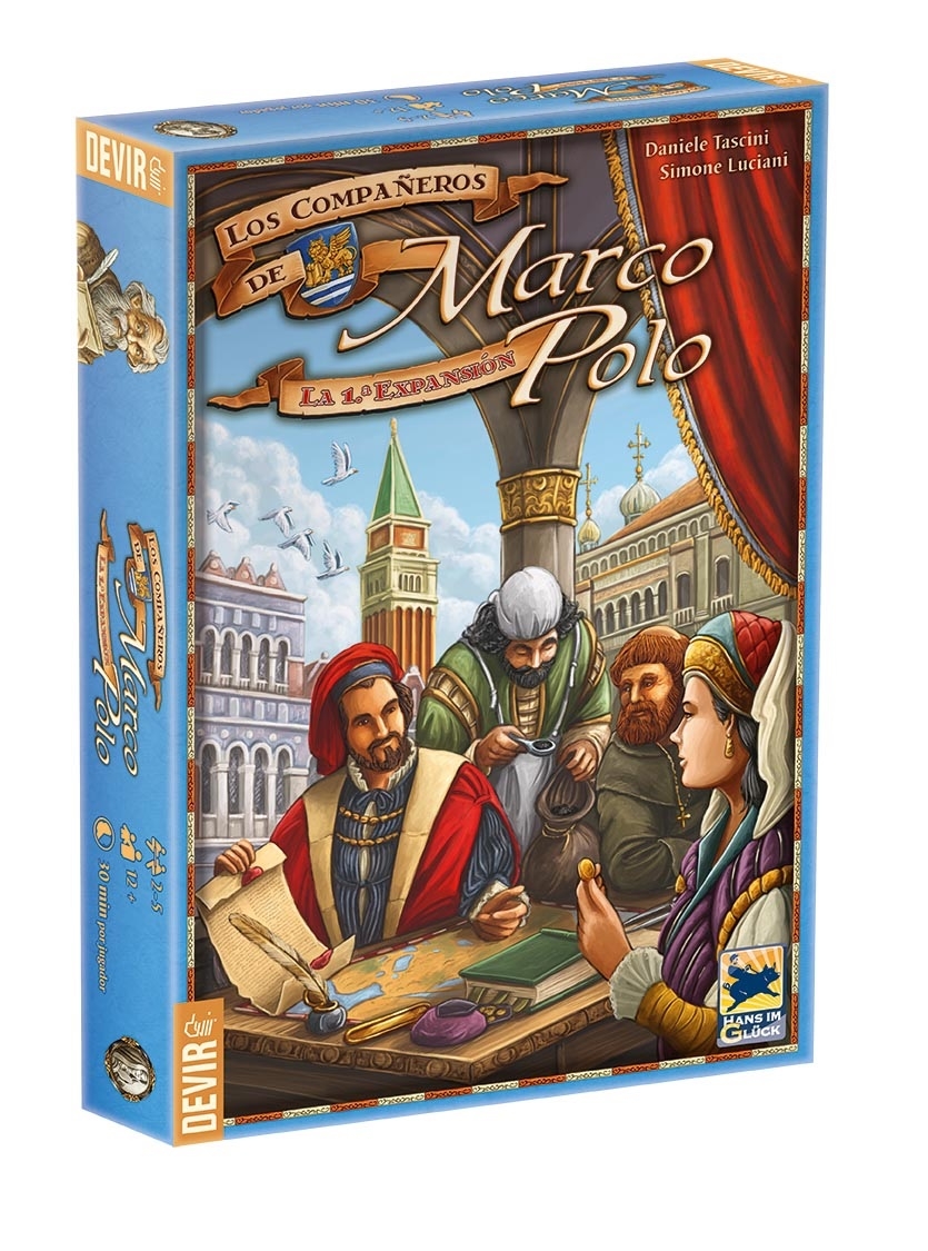 Los Compañeros de Marco Polo (Expansión) - Spanish