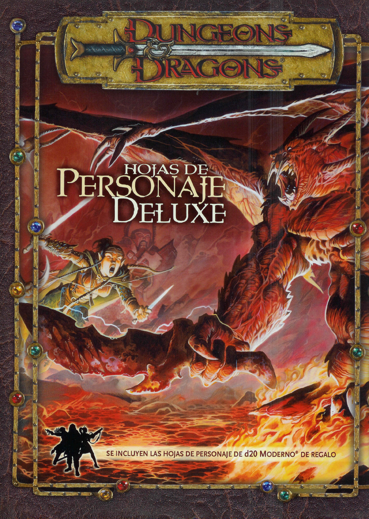 Dungeons & Dragons - 3.5 Edicion - Hojas de Personaje Deluxe