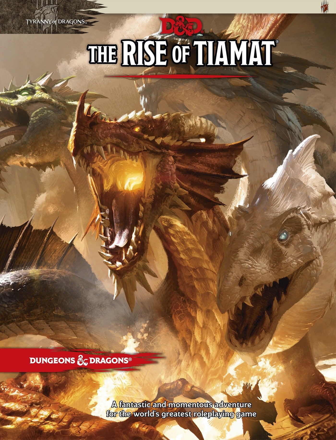 D&D 5th Edition Tyranny of Dragons: The Rise of Tiamat Adventure